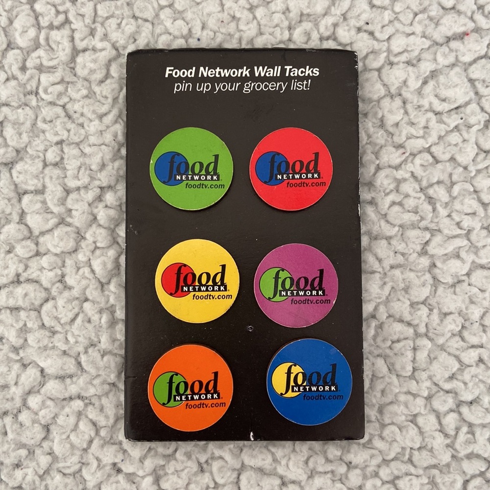 Vintage Food Network Wall Tacks